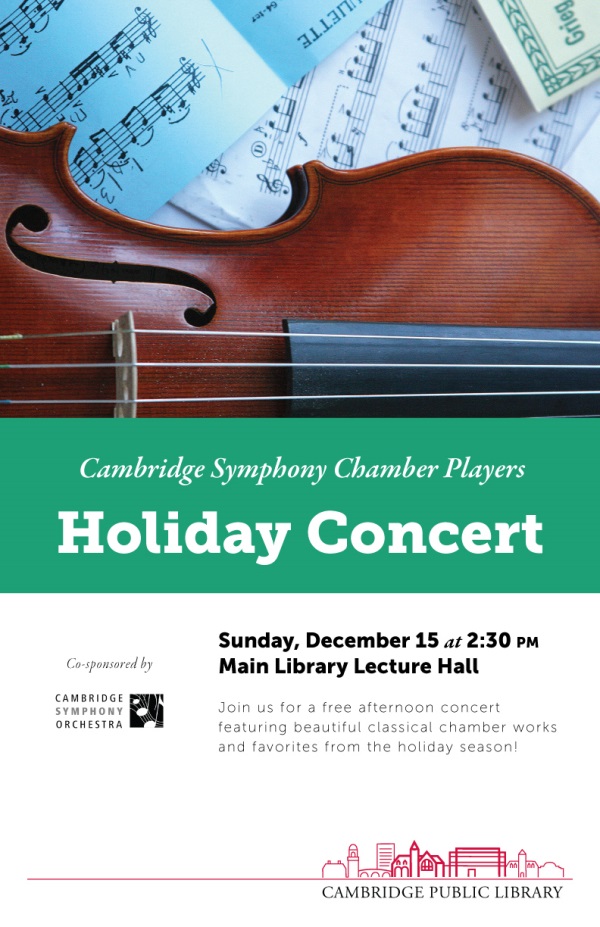 Cambridge Symphony - Dec 15, 2013