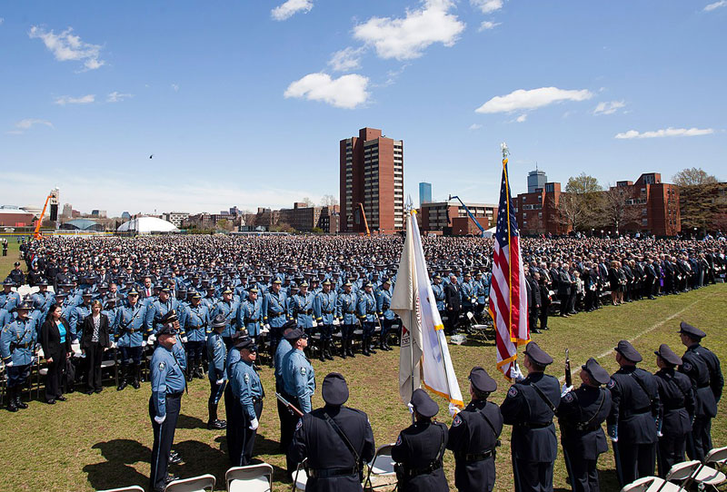 MIT memorial for Sean Collier - April 24, 2013