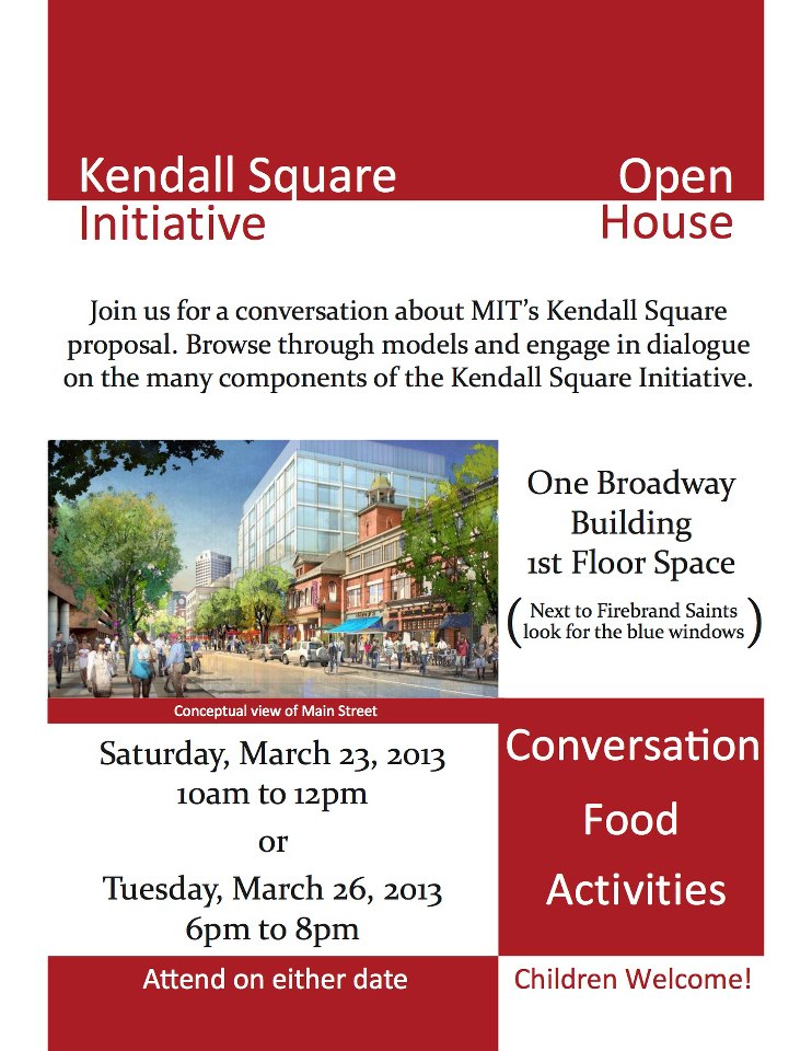 MIT/Kendall Open House