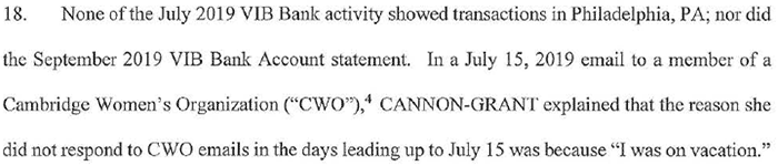 Monica Cannon-Grant fraud