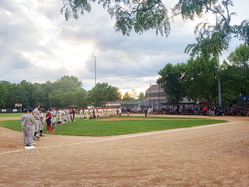 Oldtime Baseball Game - photo by James Williamson