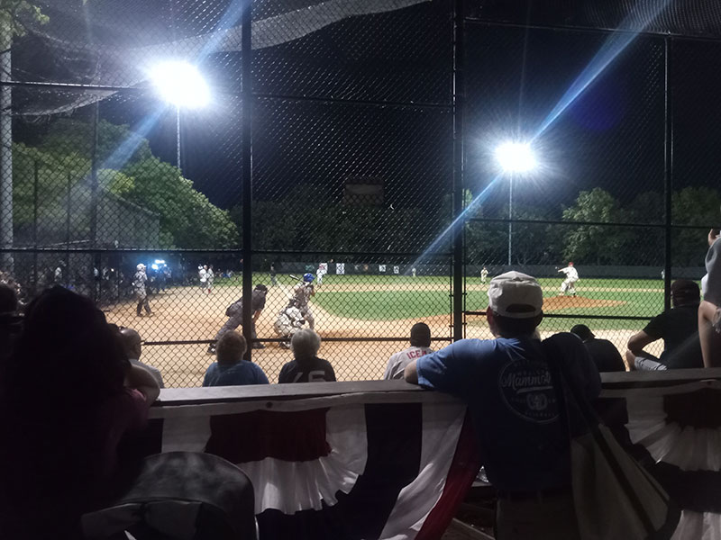 Oldtime Baseball Game - photo by James Williamson