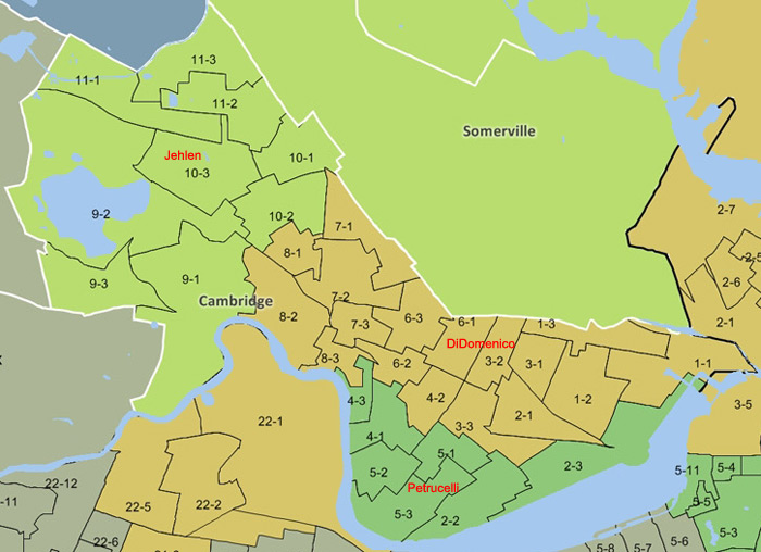Proposed State Senate Districts