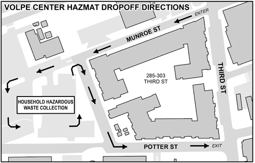 Volpe Center Dropoff