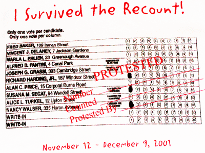 Recount 2001